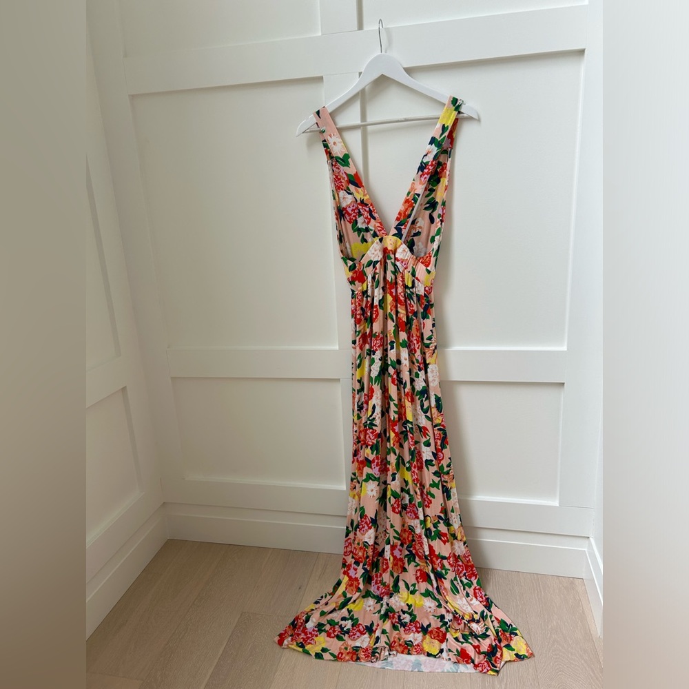 Floral maxi dress